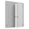 Interior Panel Double Door 02