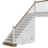 Straight Traditional Stairs 01