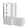 P Shape Bath 01