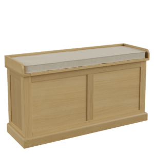 Oak Shoe Cupboard 01
