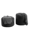 Pouf Set with Blanket 01