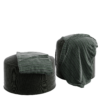 Pouf Set with Blanket 02