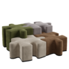 Jigsaw Pouf 01