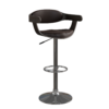 Curved Wood Stool 01