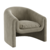 Modern Barrel Chair 01