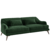 Green Two-Seater Sofa 01