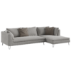 White Corner Sofa 01
