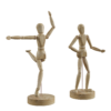 Rigged Wooden Mannequin 01
