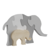 Wooden Elephant Puzzle 01