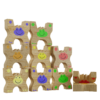 Wooden Monkey Toy 01