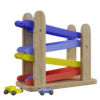 Wooden Car Slide 01