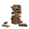 Wooden Brick Stack 01