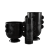 Black Wobble Vase Set 01