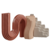 Geometric Vase Set 01