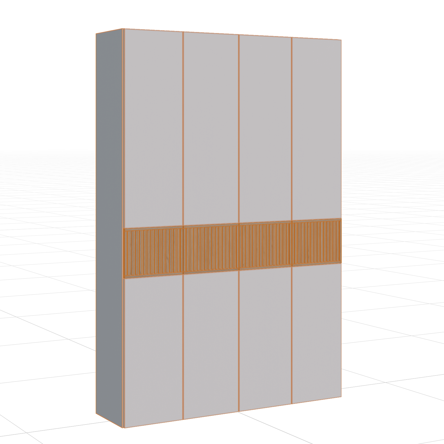 Bedroom_Closets_Modern-White_02_Wireframe