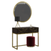Black Modern Dressing Table 01