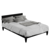Folded Duvet Double Bed 01