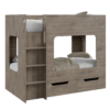 Kids Block Bunk Double Bed 01