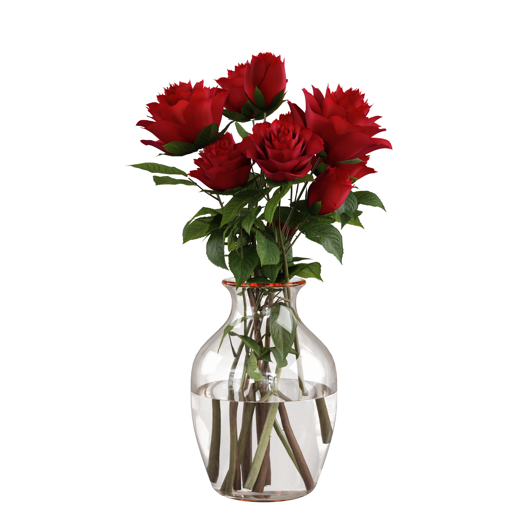 Plants_Indoor-Table_Bouquet-Rose-Red_01