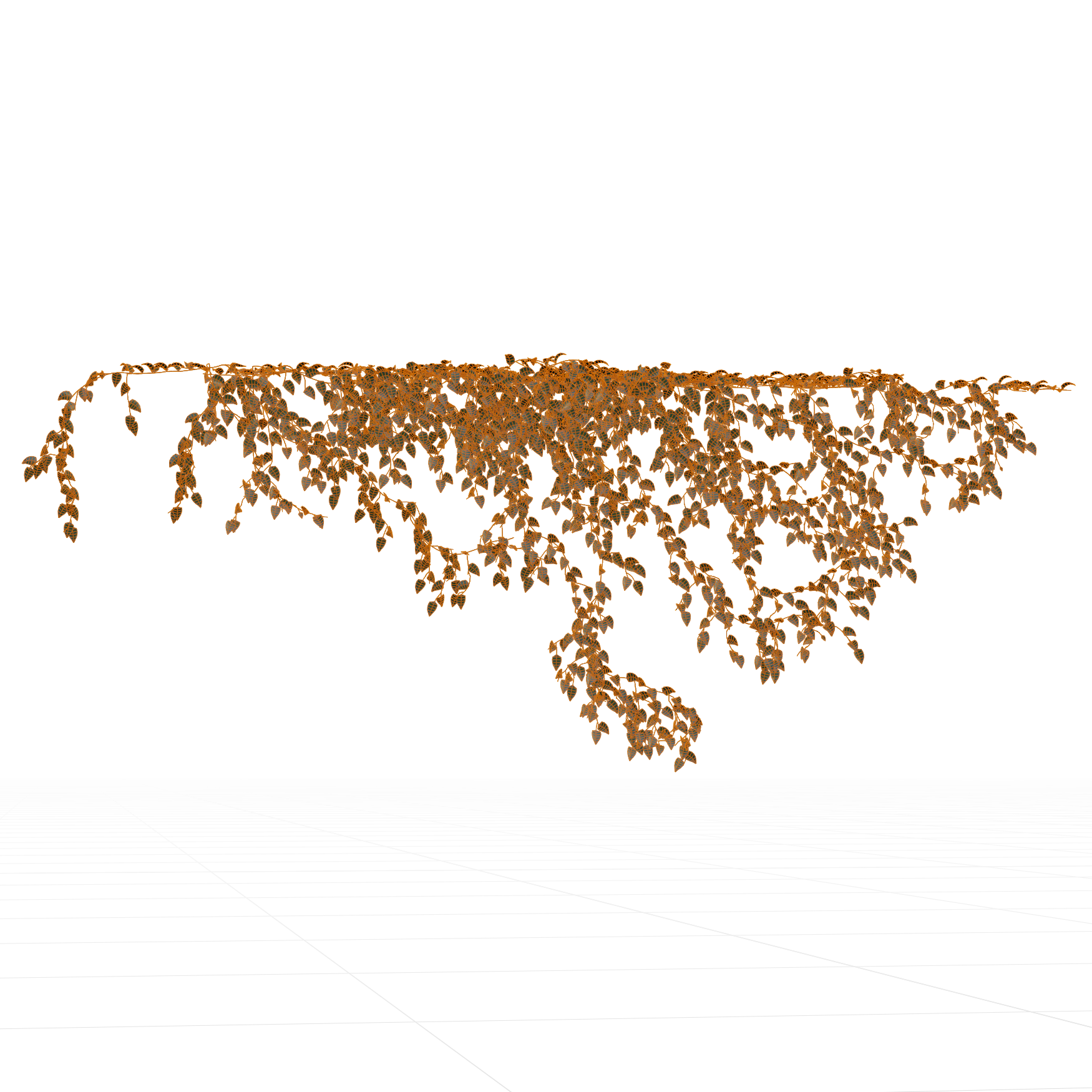 Plants_Outdoor-Climbers_Ivy-Wall-Hanging_03_Wireframe