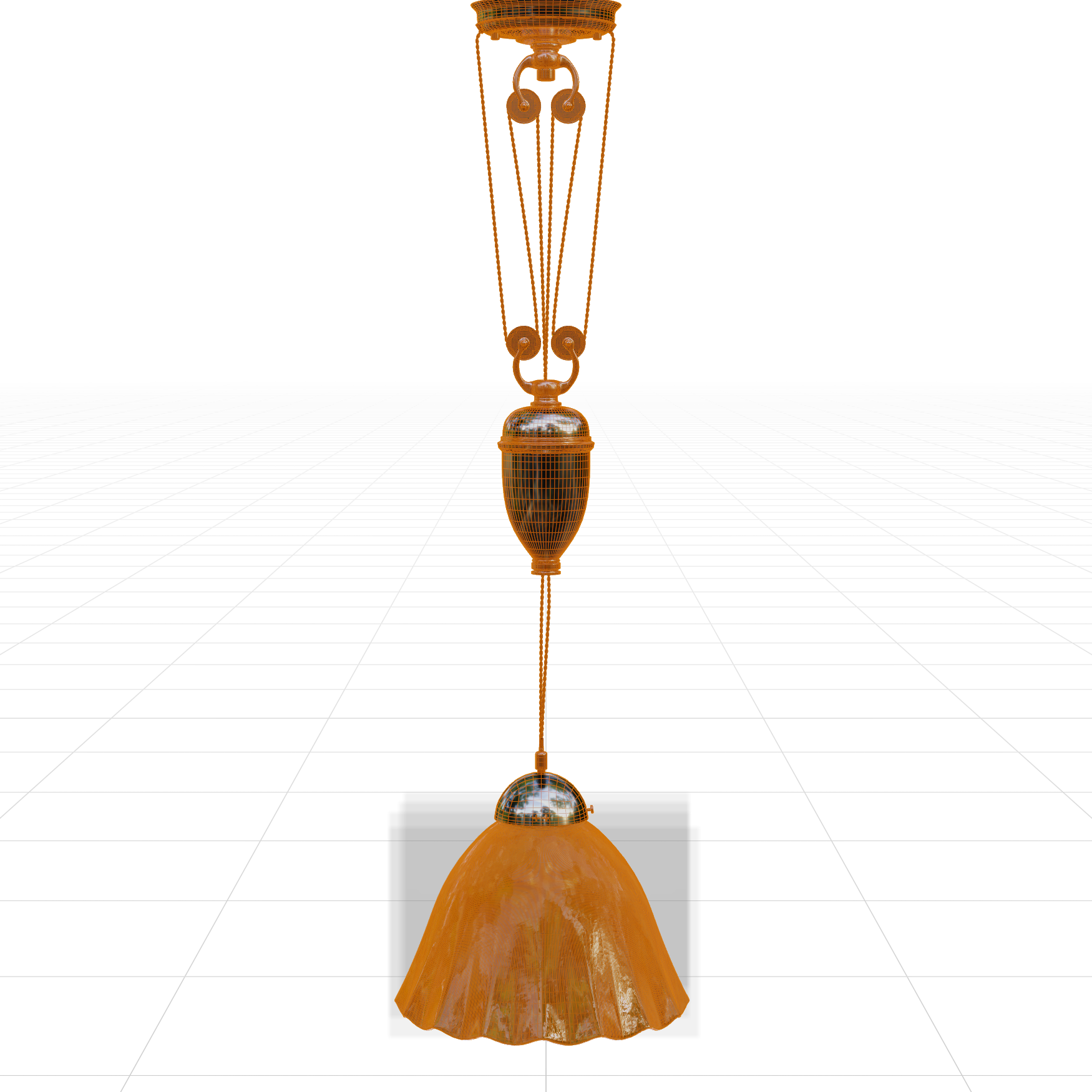 Lighting_Ceiling-Pendants_DArblay-Rise-Fall_01_Wireframe