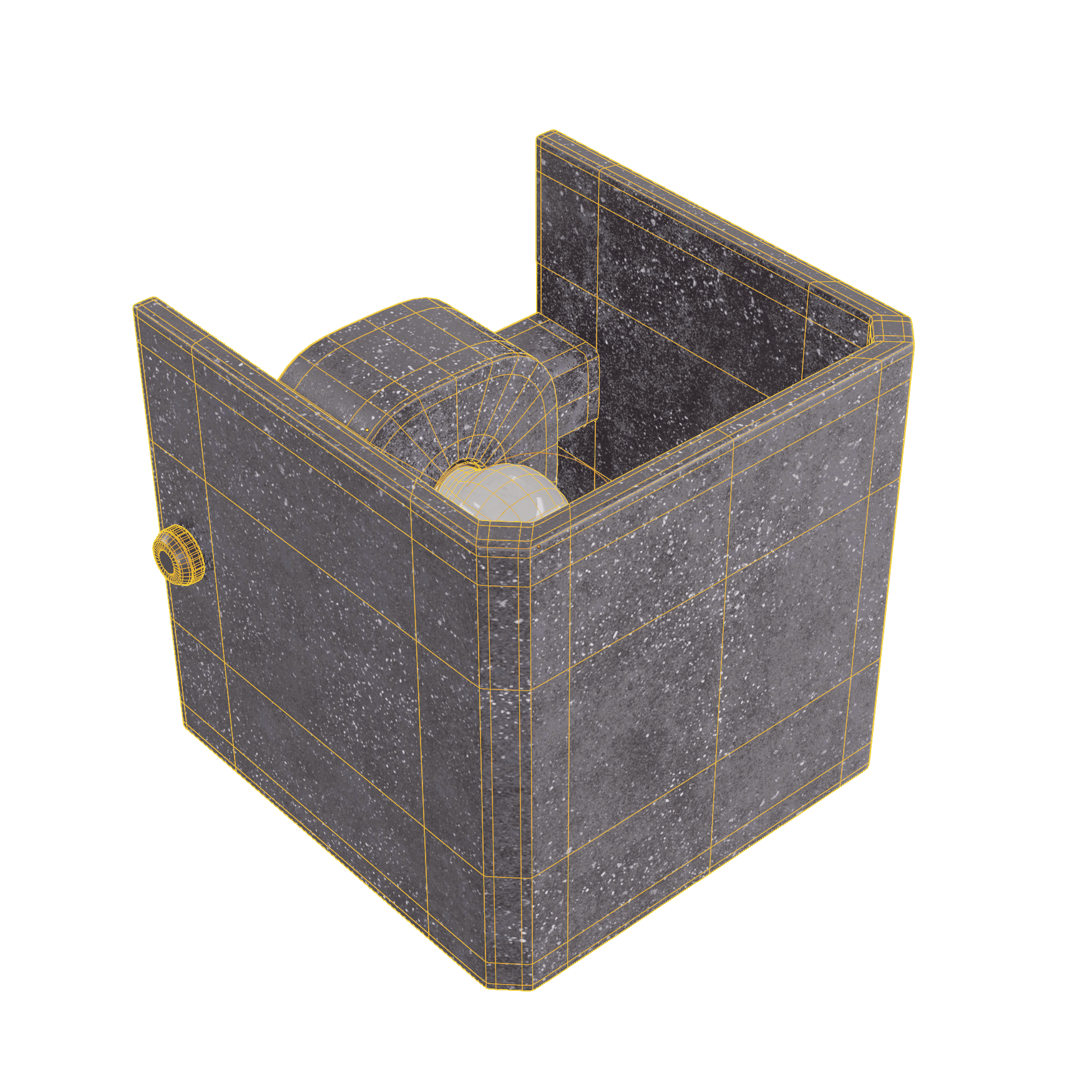 Lighting_Outdoor_Wall-Light_02_Wireframe