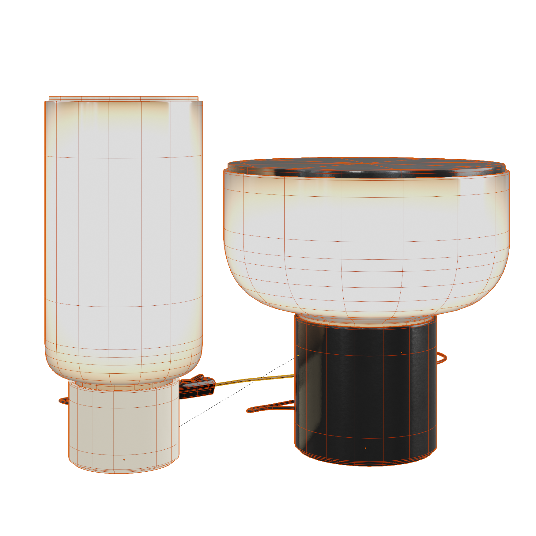 Lighting_Table-Lamps_Surround_01_Wireframe