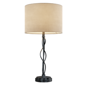 Black Spiral Table Lamp 01
