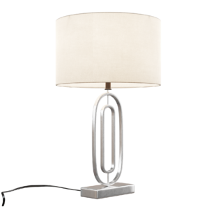 Oval Wire Table Lamp 01