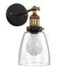Vintage Cone Glass Wall Light 01