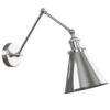 Nickle Thin Arm Wall Light 01