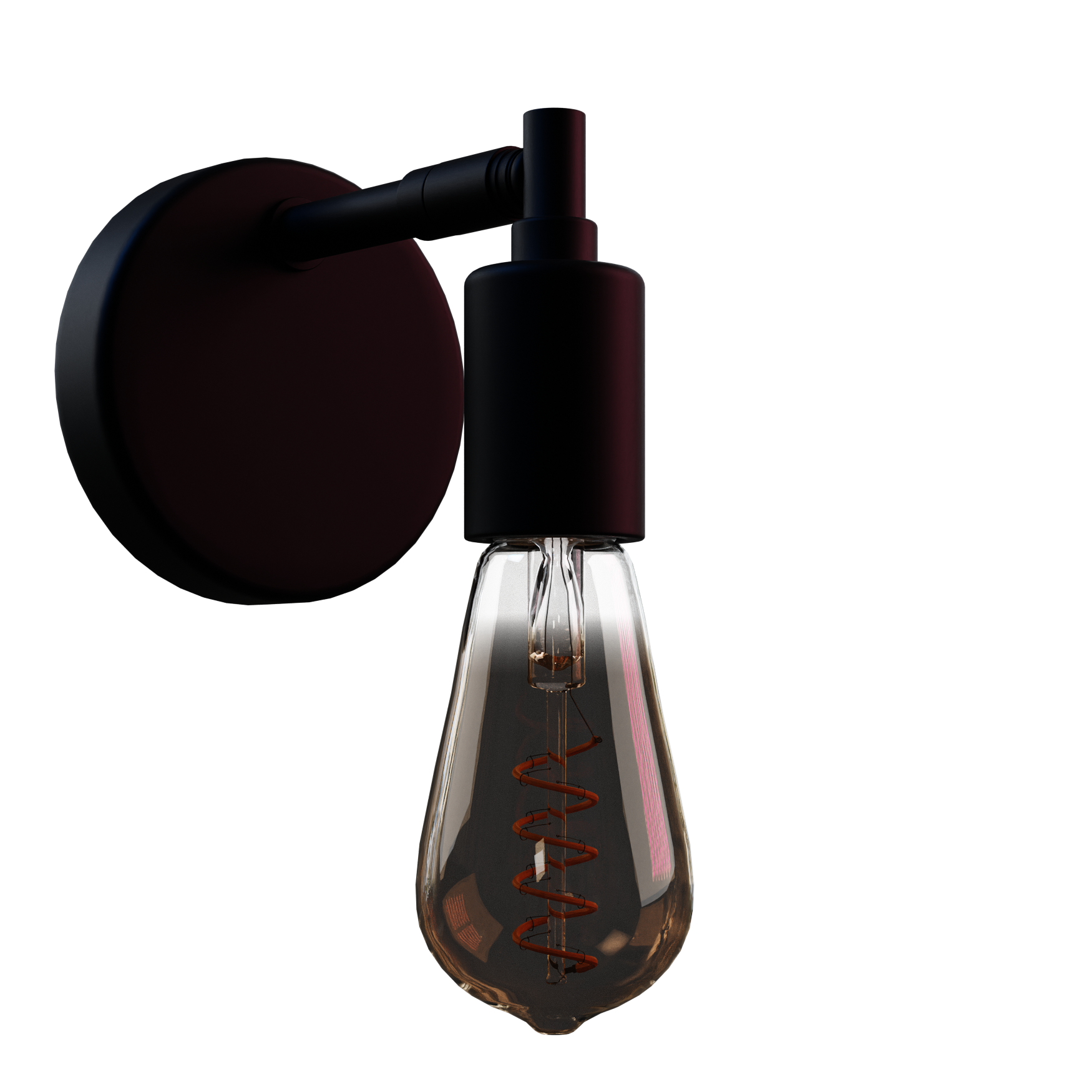 Lighting_Wall-Lights_Lamp-Holder-Modern-Black_01_Hover