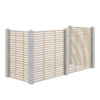 GeoNodes Contemporary Slatted Fence 01