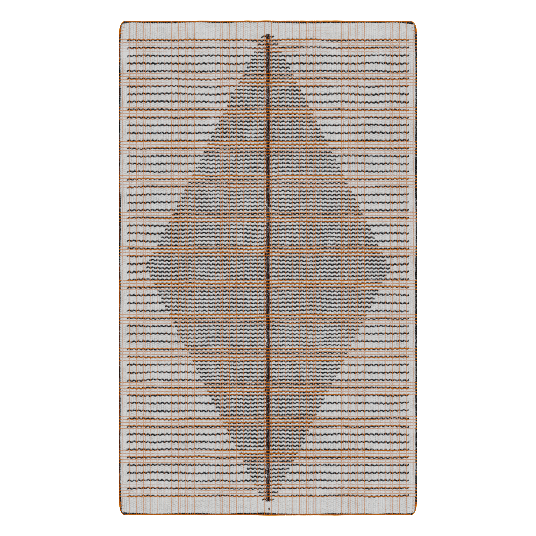 Furniture-Details_Rugs_Diamond-Pattern_01_Wireframe