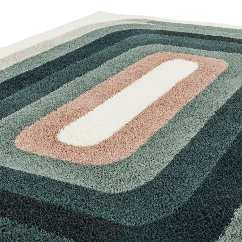 Geometric Rug 03 • iMeshh - 3D Model for Blender 4.0+