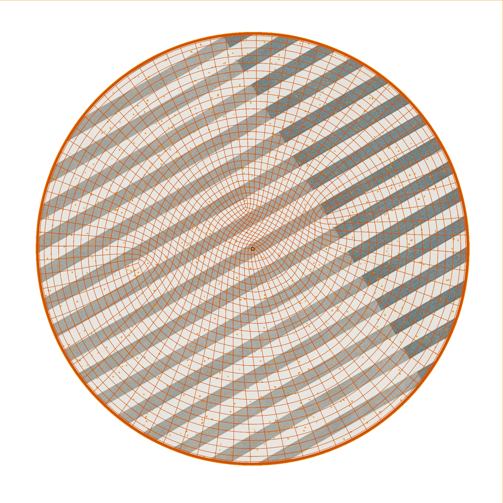 Furniture-Details_Rugs_Geometric-Round_01_Wireframe