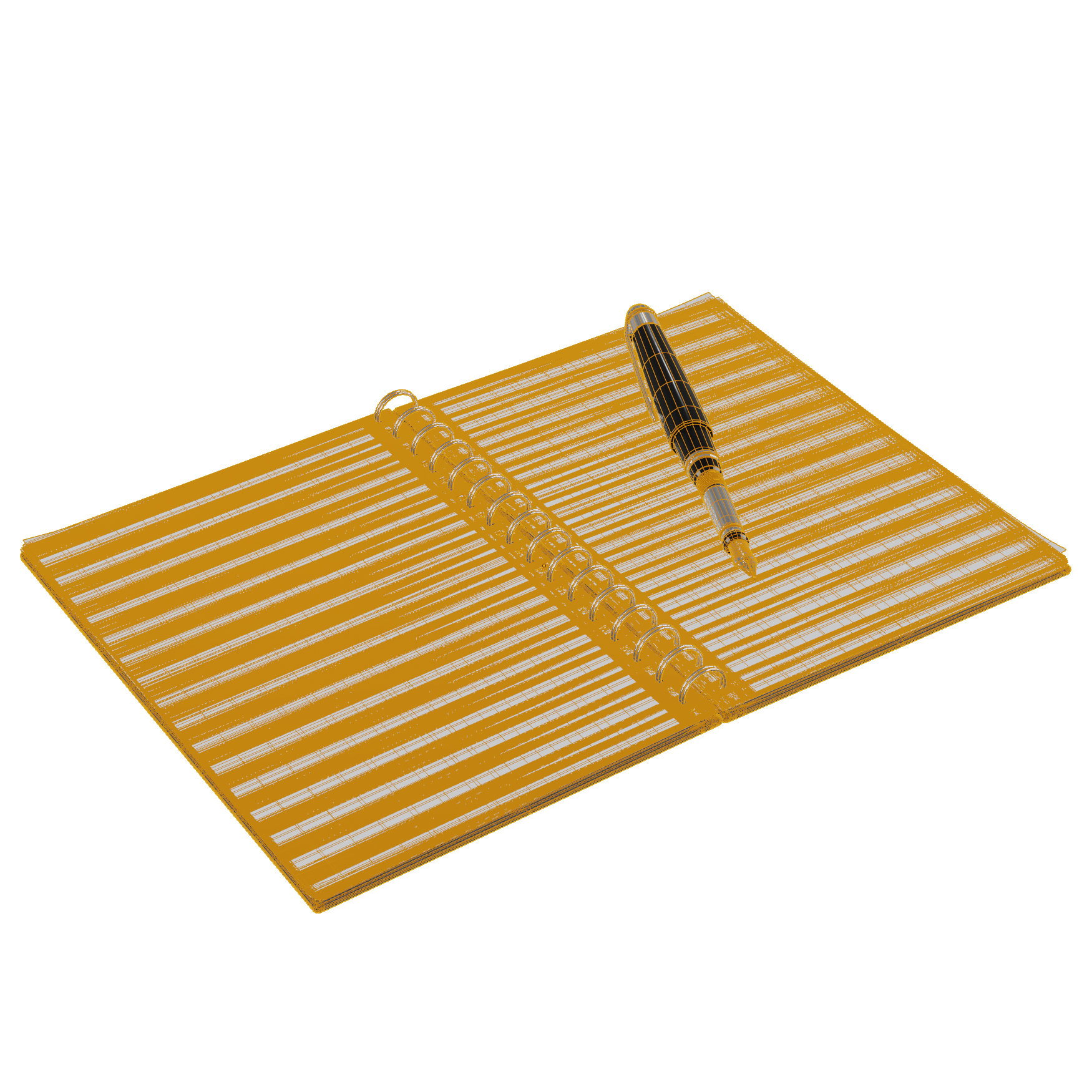 Office_Decor_Notepad_02_Wireframe