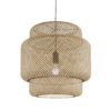 Wicker Pendant Light 02