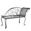 Metal Garden Bench 01
