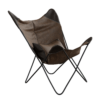 Butterfly Leather Lounge Chair 01