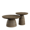 Round Wood Coffee Table 01