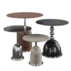 Round Coffee Table Set 02