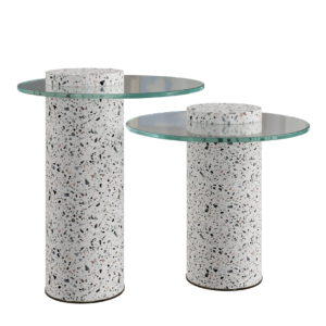 Terrazzo Glass Coffee Table 01