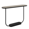 Black Oval Coffee Table 01