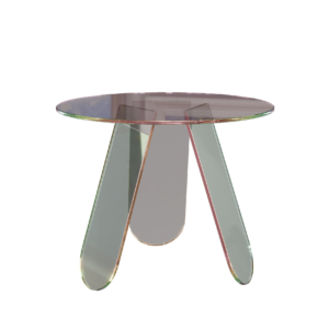 Iridescent Glass Coffee Table 01