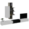 White Modern TV Unit 01