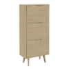 Tall Wooden Shoe Cupboard 01