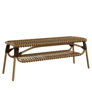 Rattan Bench 01