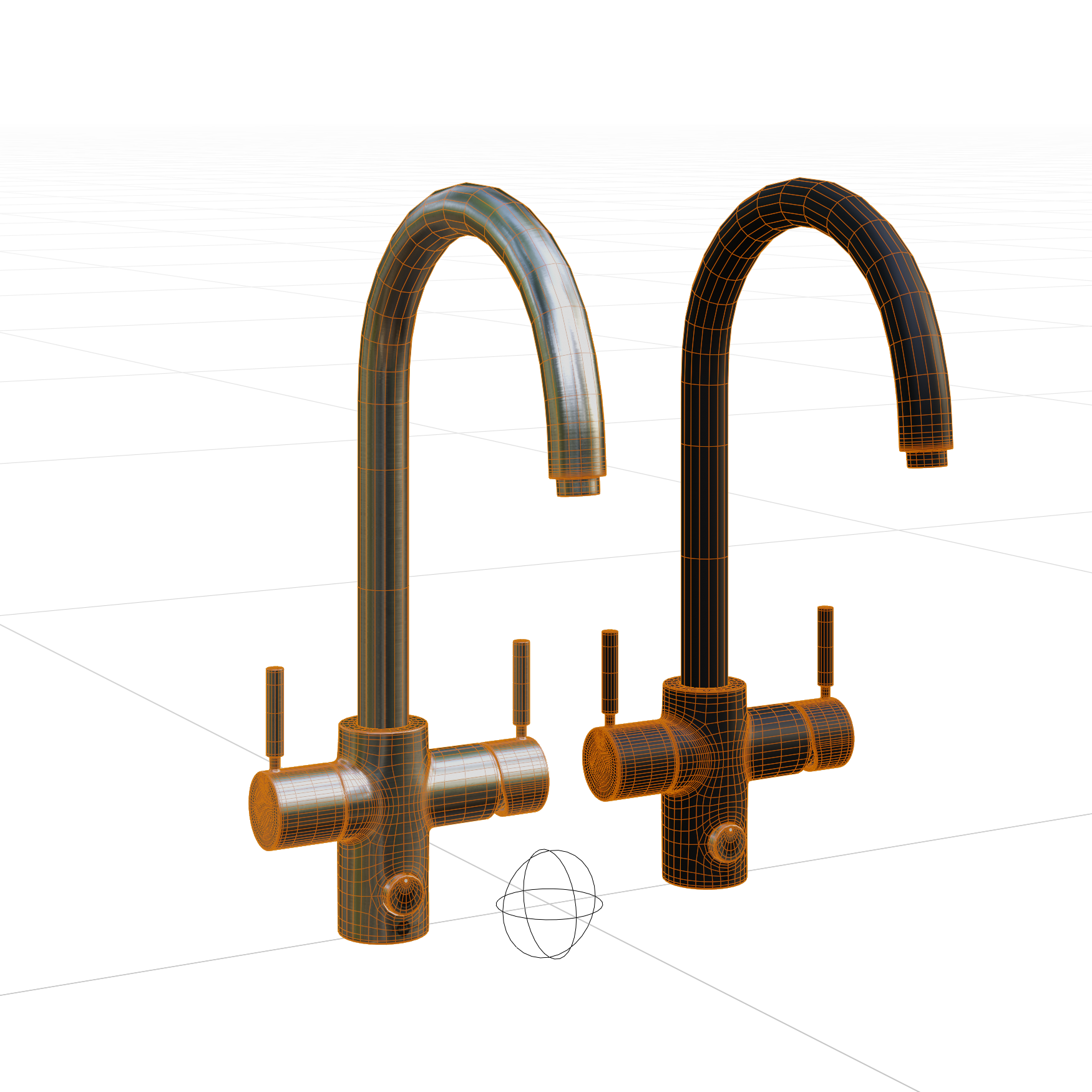 Kitchen_Sinks-Taps_U-Tap-InSinkErator-4N1_01_Wireframe