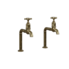 Aged Brass Twin J-Tap 01